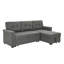 Canapé-lit convertible 86 po avec détails capitonnés-1403675982