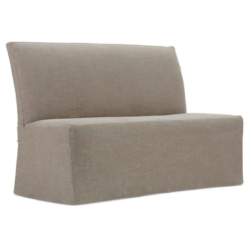 Finch Slipcovered Banquette 