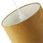 Soft Velvet Fabric Round Lamp Shade For Table Or Pendant By-336802991