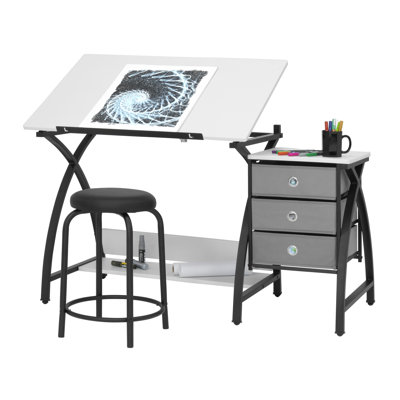 Telemanus Steel Drafting Table