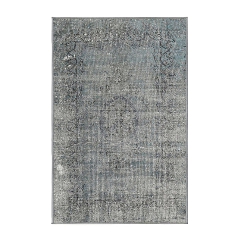 Wool Oriental Indoor Rug, Rectangle 2' x 4'