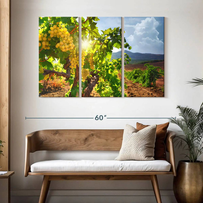 Yarlin Luminous Grape Vine, 32" H x 50" W