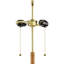 Lampe de table décorative H 25 po x l 16 po x P 16 po Karina 66FD533CB97A4CBA9563159B439ECCC2