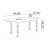 Black Half-circle Solid Wood Dining Table-1826481953