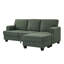 Canapé modulaire confortable avec coussin épais-837974186