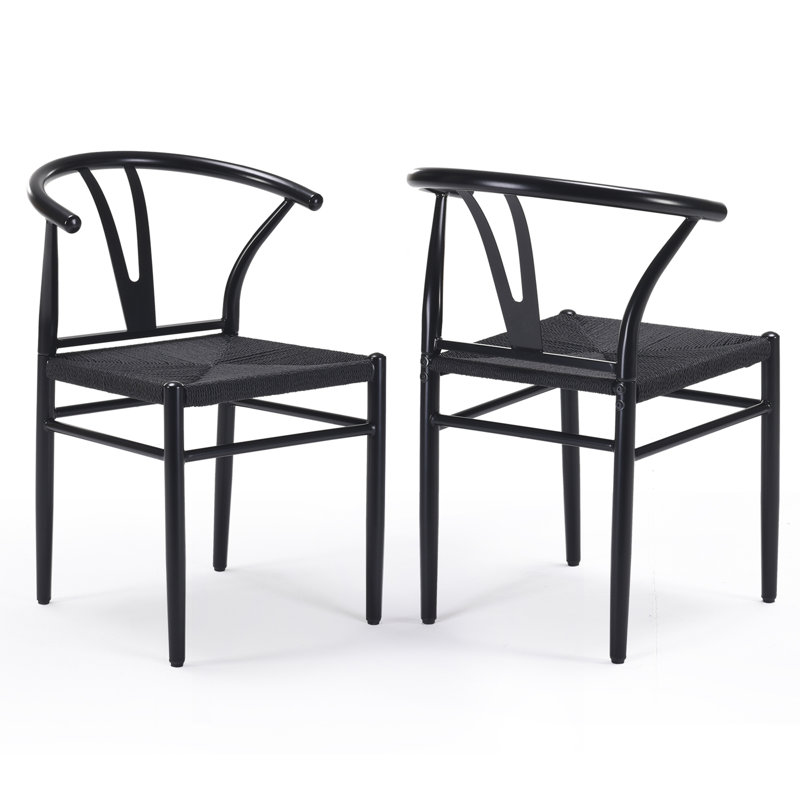 Wood Wishbone Dining Room Chairs