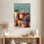 Plante grasse Harnek sur table-108363572