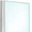 Miroir pour commode Suni, 40 po, bois blanc élégant, conception sans cadre-116748681