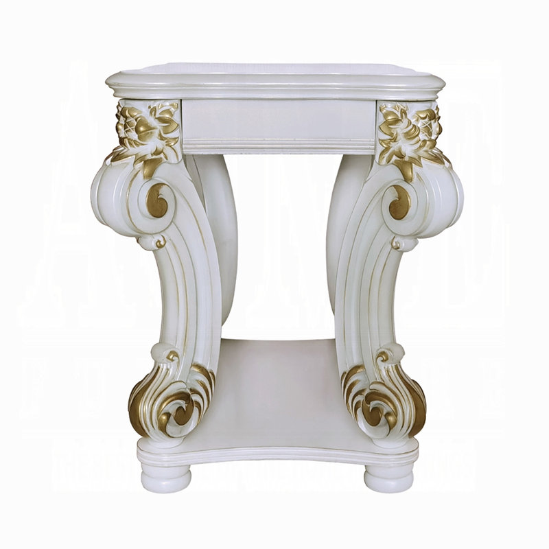 Table de bout Aaryn, 26.5" H x 31.5" W x 31.5" D, Cerisier
