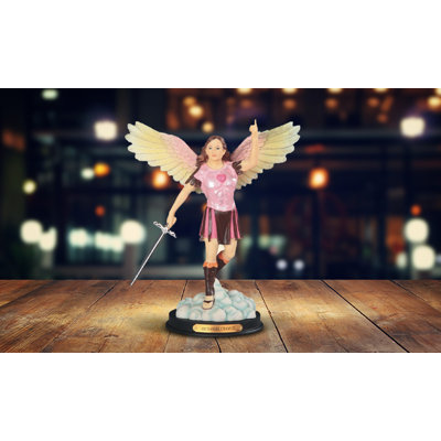 Figurine sacrée de Jazmere 10 "Archangel Chamuel