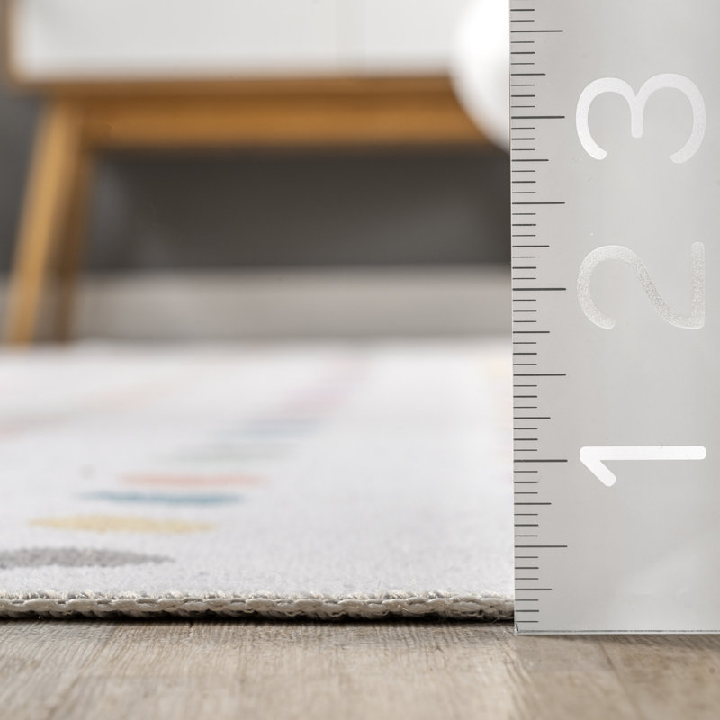 Tapis à pois Gilbertville, Rectangle 4 pi x 6 pi