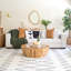 Canapé rembourré en tissu 99 po Capri-636184587