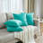 Velvet Pleated Throw Pillow Cover-1722606646