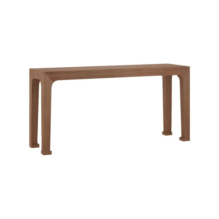 Modern Ming 60'' W Solid Wood Console Table