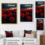 «Sunset Poppy Field II - Red Field», art mural-1165123659-1165123649