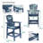 Cezalinda High Adirondack Chair with Table-1313953024