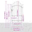 Double Gate with Lock-58626232