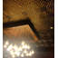 Carreau de plafond en PVC noir / or 2,08 pi x 2,08 pi