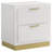 Sophia White 2-Drawer Nightstand-1314805104