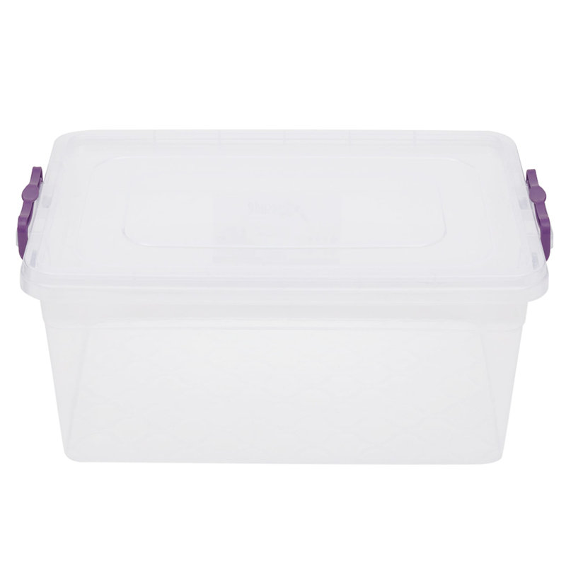 Bac en plastique, H 6,5 po x l 9,75 po x P 15 po, 10 L