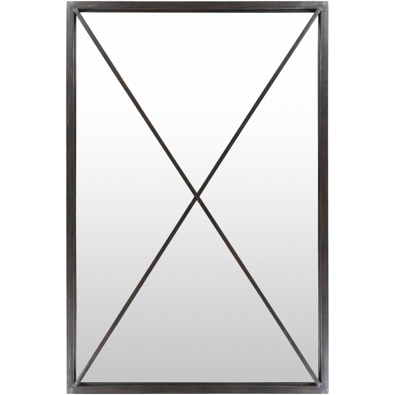 Hilley Metal Mirror, 60" H x 40" W x 2.5 D