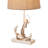 Captivating Coastal Resin Anchor Table Lamps with Distressed White Finish and Rustic Rope Detail, Set of 2 with Adjustable 3-Way Switch for Warm Ambient Lighting