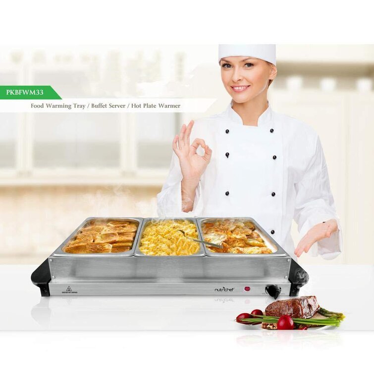 NutriChef Warmers, Heaters, Burners And Servers & Reviews