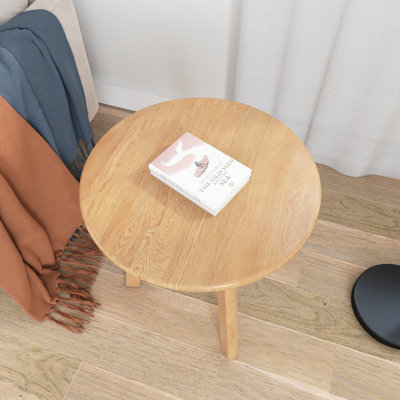 Kella Solid Wood End Table
