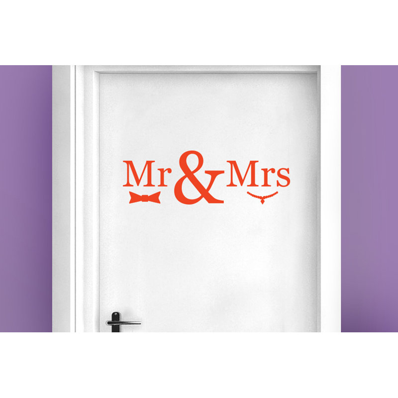 Wall Decal, Orange