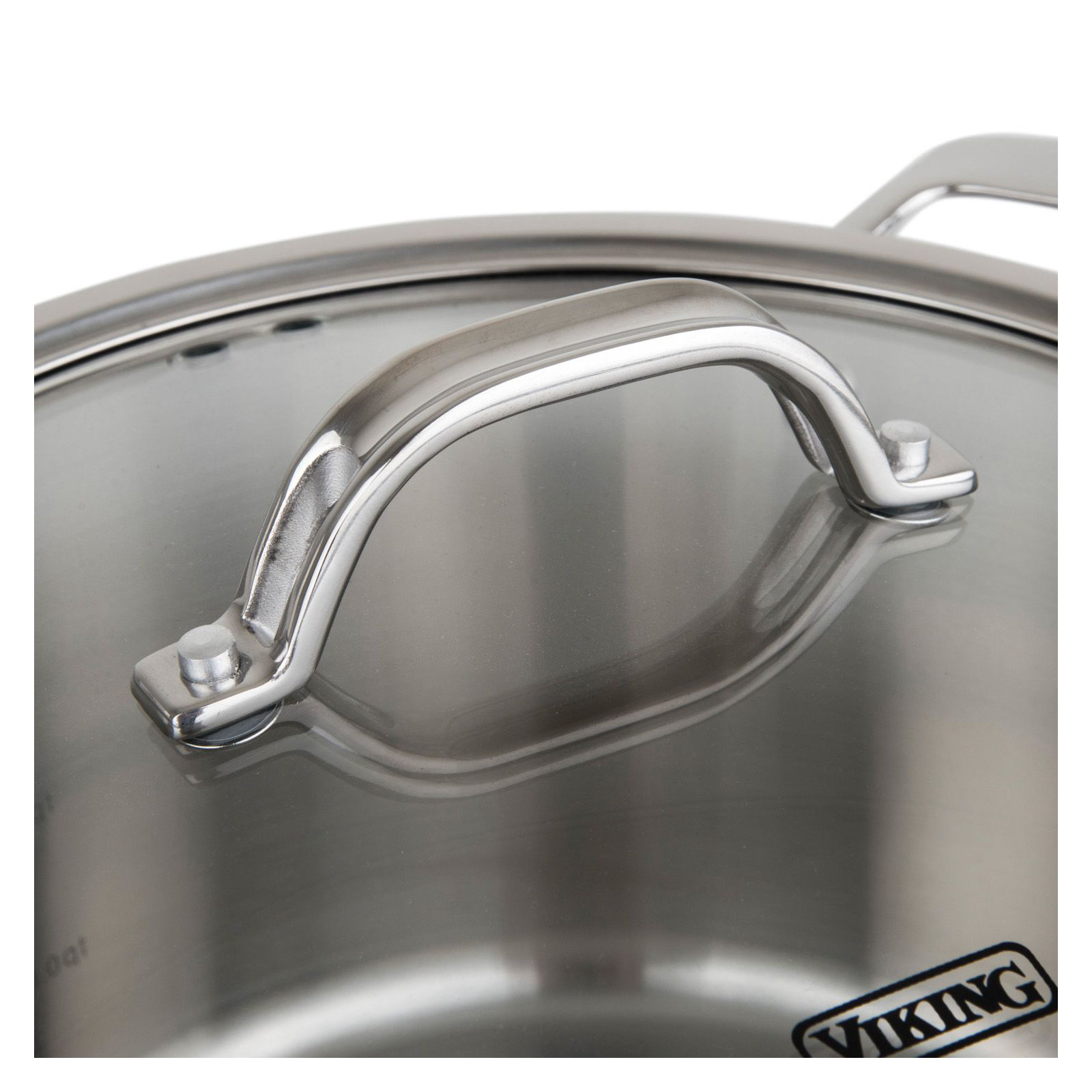 Viking Contemporary 3-Ply Dutch Oven with Glass Lid, 3.4 Qt.