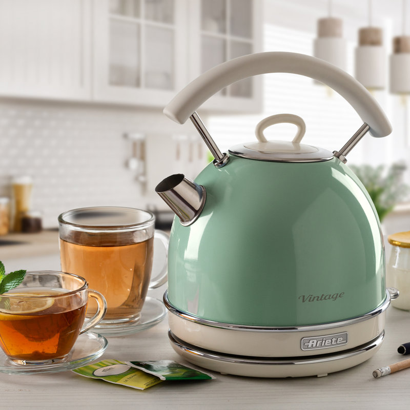 Ariete Vintage 1.7L Dome Electric Kettle Blue, Green
