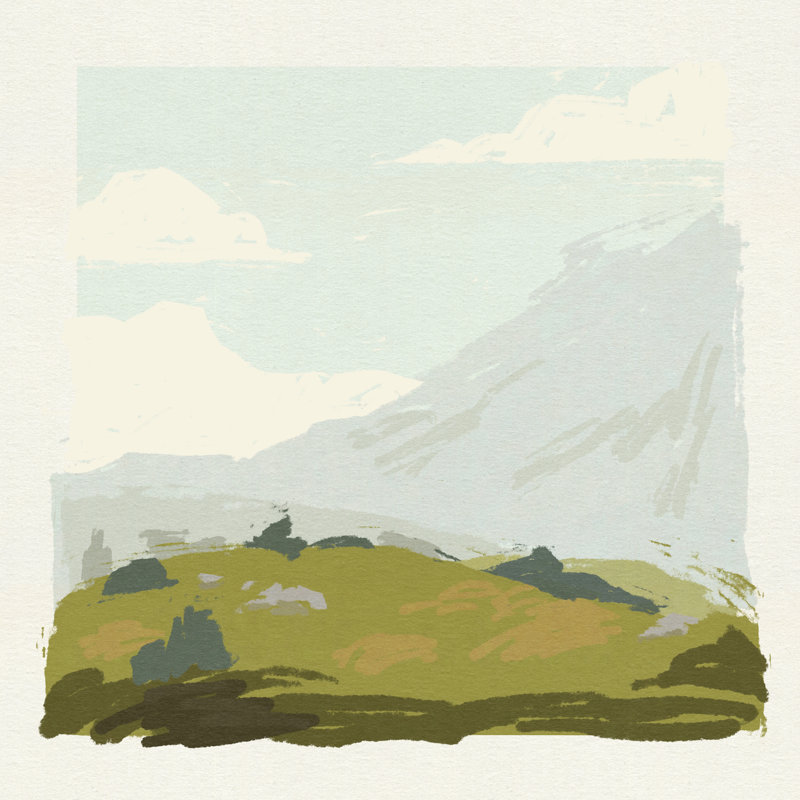 Alpine Ascent IV by Jacob Green - Wrapped Canvas Painting, 76cm H x 76cm W