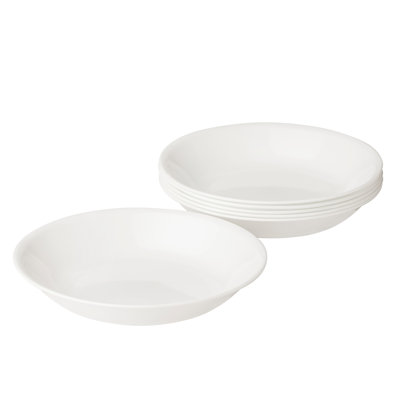 Corelle Winter Frost White 20-ounce Meal Bowls, 6-pack