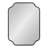Aransa Scalloped Rectangle Wall Mirror-564624767-564624766