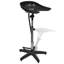 Bluford Black Pedestal Shampoo Sinks