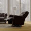 Fauteuil inclinable pivotant avec repose-pieds manuel Global