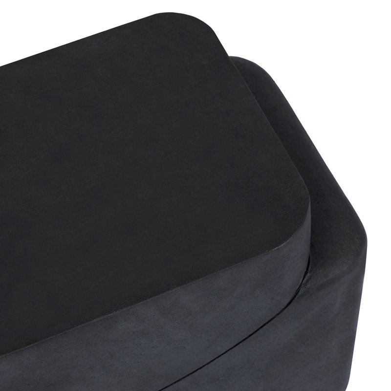 Stone Top End Table