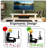 Shelburne 58.7'' W L-Shaped Computer Desk with Tall Hutch,Corner Desk-1203120549