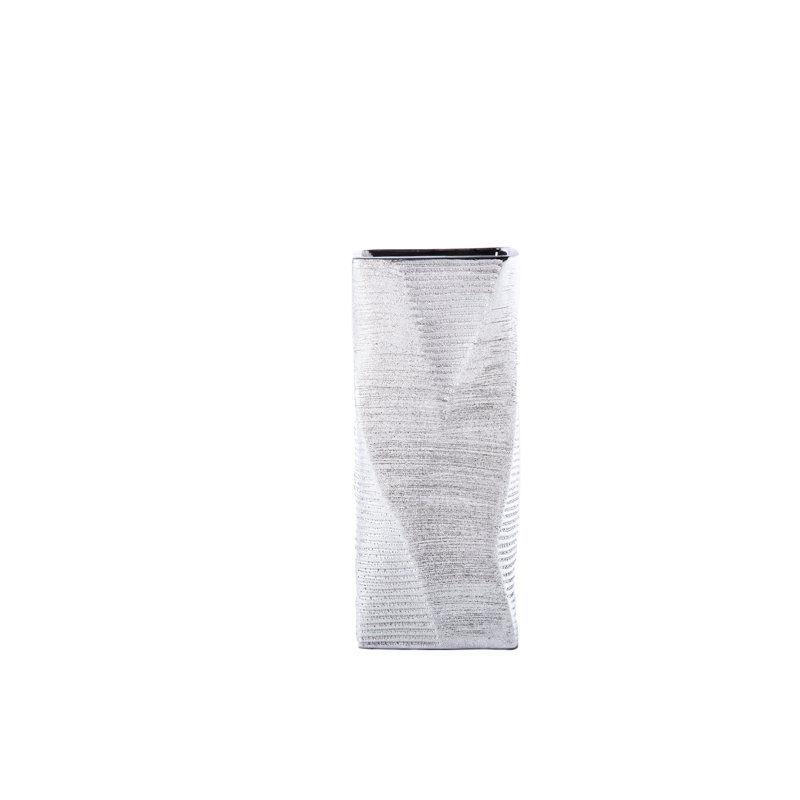 Vase en céramique Xenia, Argent