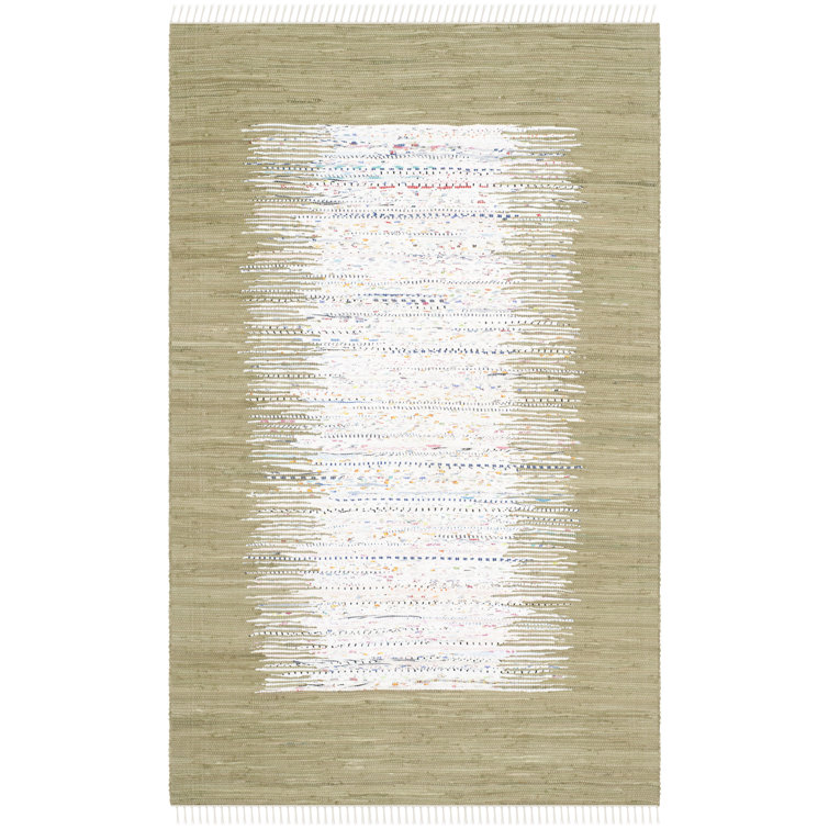 Paynter Hand Woven Cotton Ikat Rug
