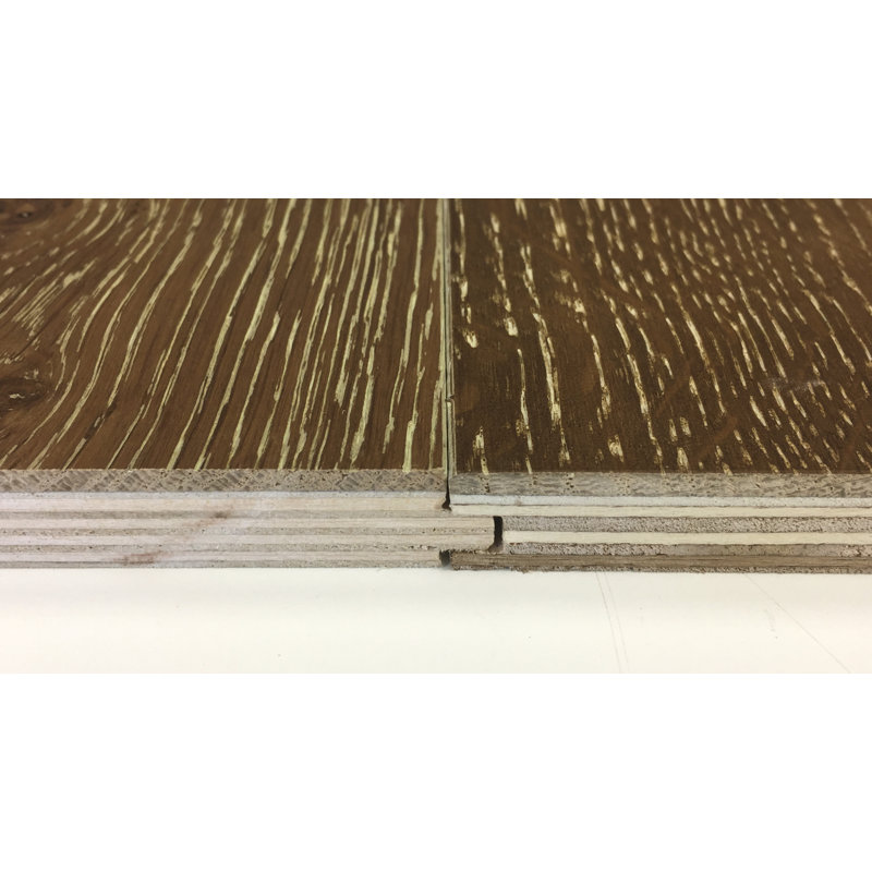 Plancher de bois franc d'ingénierie London Oak, Bromley