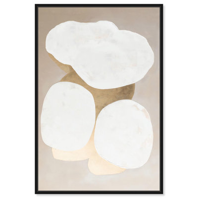 «Stacked Stones II Canvas Modern Boho Abstract» par 