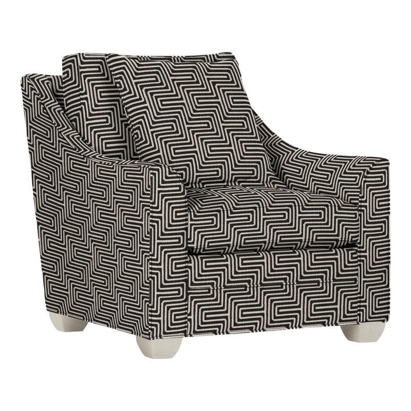 Chaise 37,5 po Nicholas, Perigold Onyx, Navajo