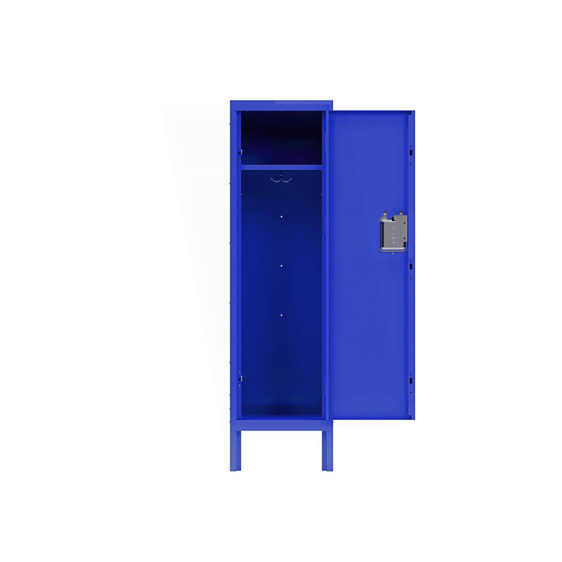 Armoire de rangement moderne 1 porte, Bleu