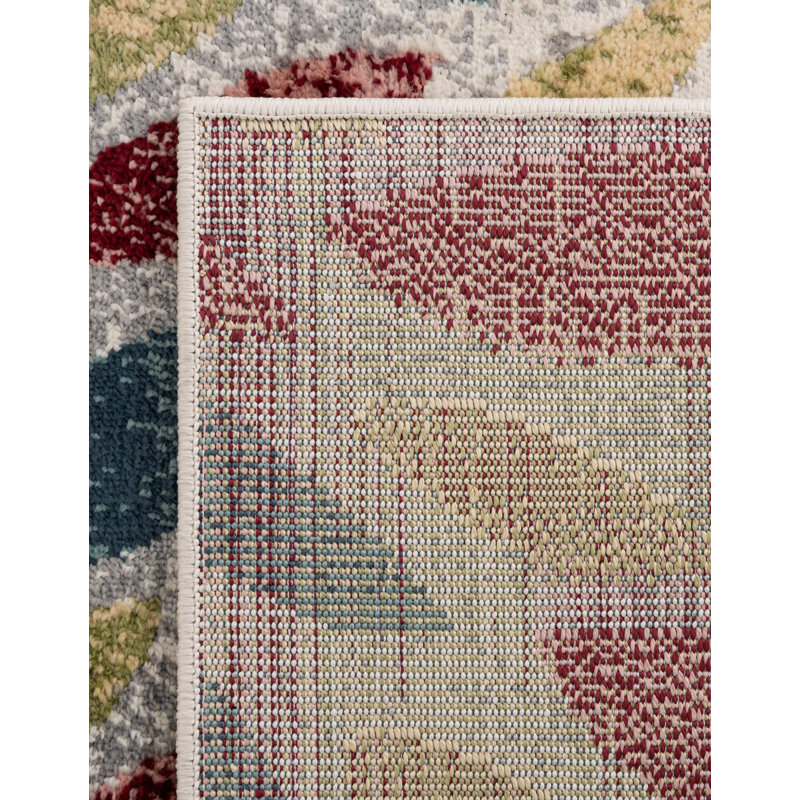 Aamia Abstract Area Rug, Runner 2'7" x 10', Multi