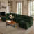 Chenille verte