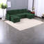 Spacious Corduroy Sectionals With Multifunctional Storage And Modern Design For Family Living Room