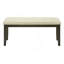 Banc rectangulaire, banc de salle à manger, banc de hall d'entrée, banc de chambre à coucher