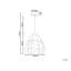 Orderville 1 - Light Natural Geometric Pendant