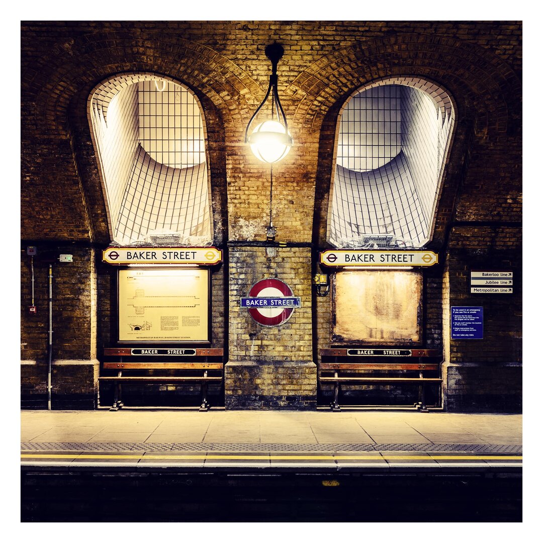 Matt Fototapete Baker Street 2,4 m x 240 cm